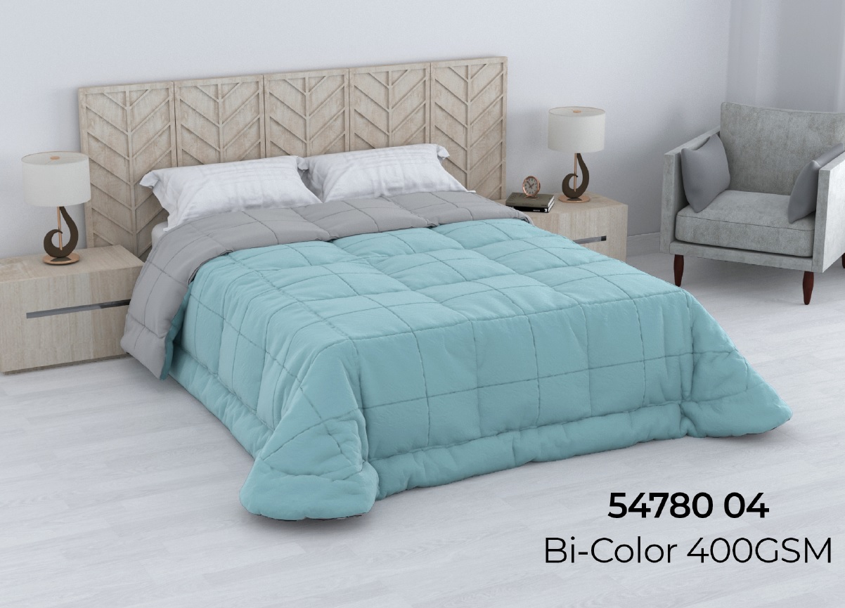 edredon reversible verde1