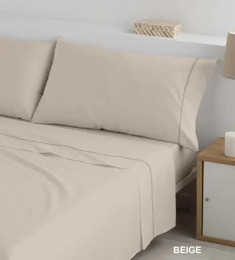 juego sabana liso polo polo beige