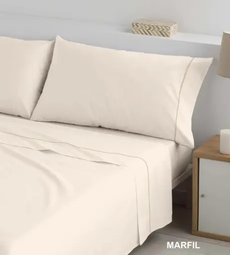 juego sabana liso polo polo marfil